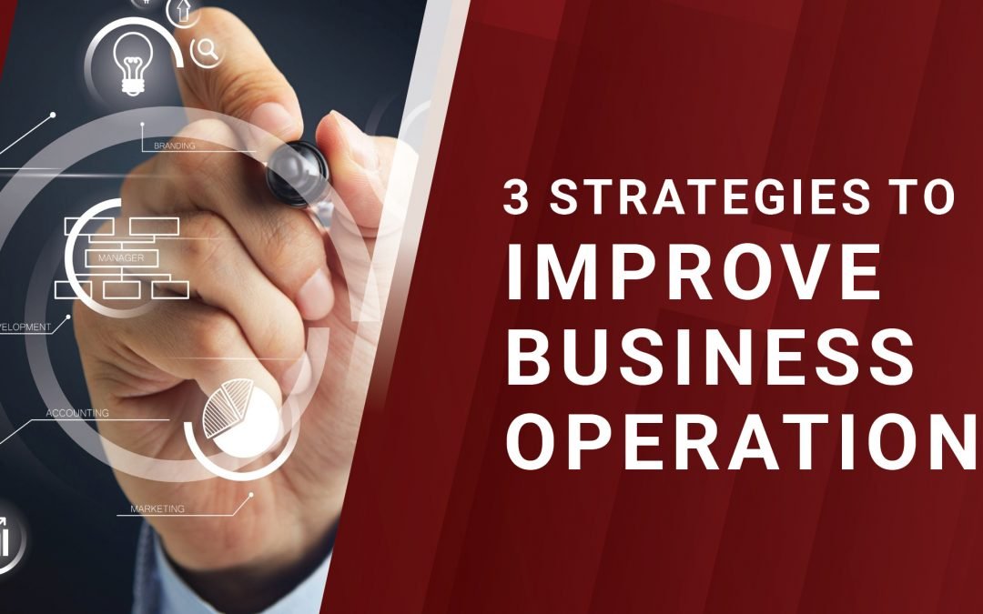 Three Strategies to Improve Business Operations